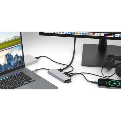 Alternate-Image8 Image for Belkin USB-C 7-in-1 Multiport Adapter, Laptop Docking Station, 2x USB-A 3.1 Gen 2, 4k HDMI 2.0, 100W Power Delivery 3.0