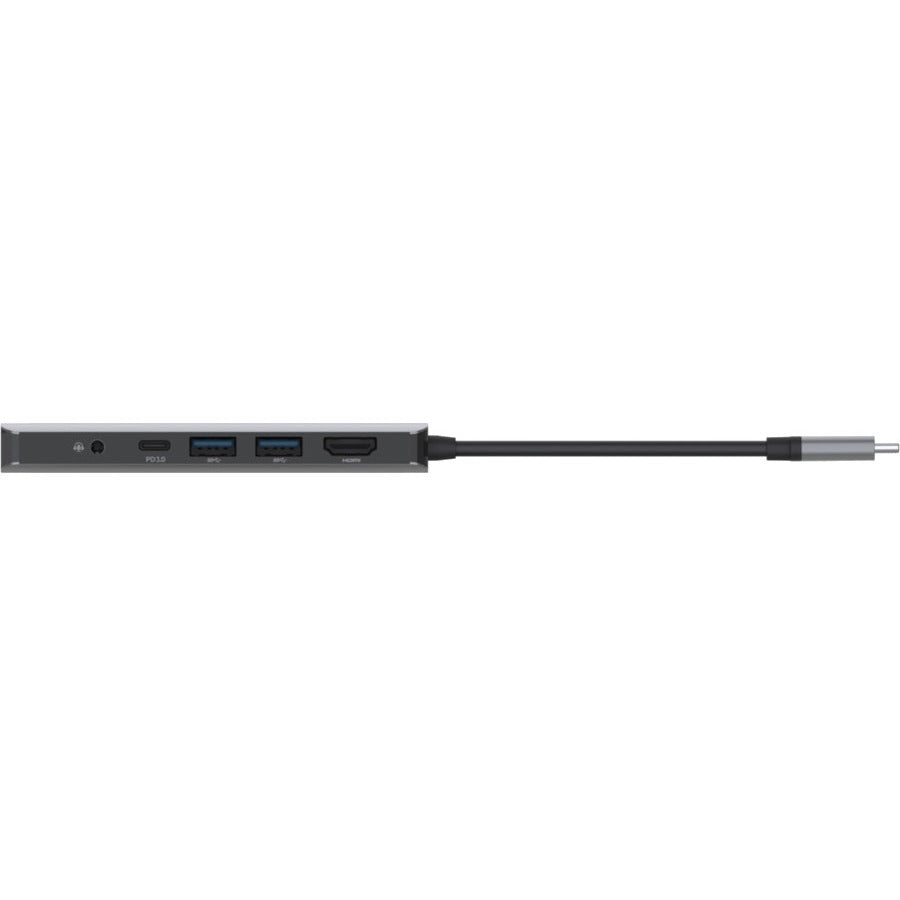 Alternate-Image5 Image for Belkin USB-C 7-in-1 Multiport Adapter, Laptop Docking Station, 2x USB-A 3.1 Gen 2, 4k HDMI 2.0, 100W Power Delivery 3.0