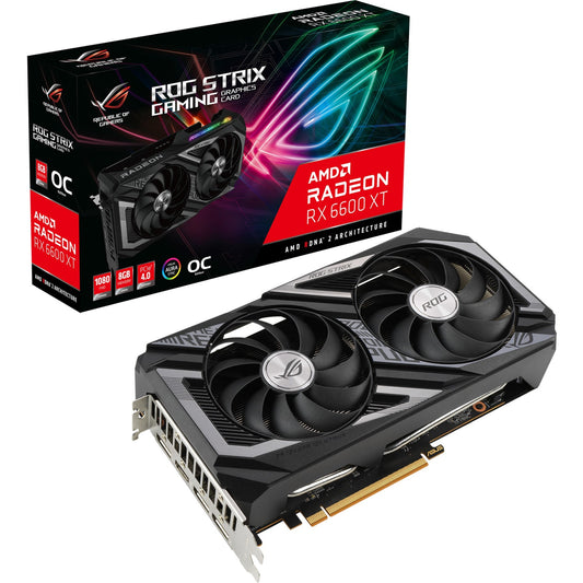 Main Image for Asus ROG AMD Radeon RX 6600 XT Graphic Card - 8 GB GDDR6