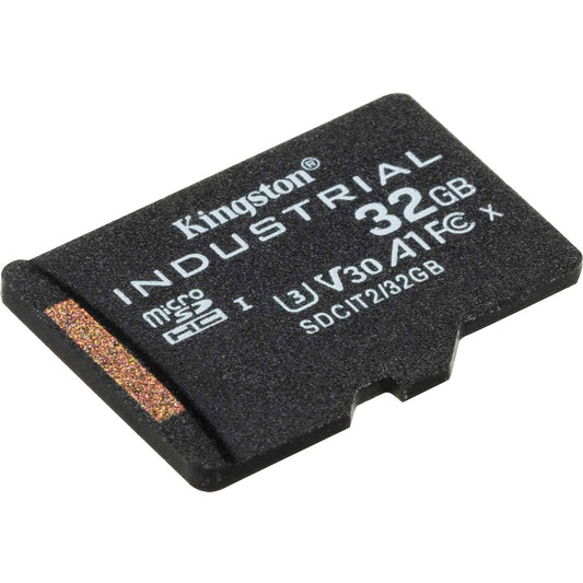 Main Image for Kingston Industrial SDCIT2 32 GB Class 10/UHS-I (U3) V30 microSDHC