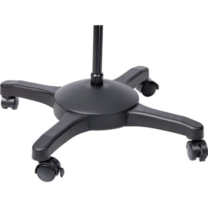 Alternate-Image3 Image for StarTech.com Mobile Tablet Stand with wheels, Height Adjustable Cart, Universal Rolling Tablet Stand for 7 - 11in w/ Detachable Holder, TAA