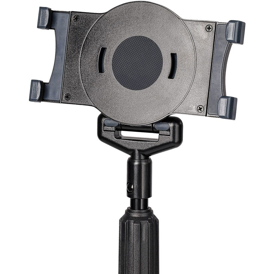 Alternate-Image1 Image for StarTech.com Mobile Tablet Stand with wheels, Height Adjustable Cart, Universal Rolling Tablet Stand for 7 - 11in w/ Detachable Holder, TAA