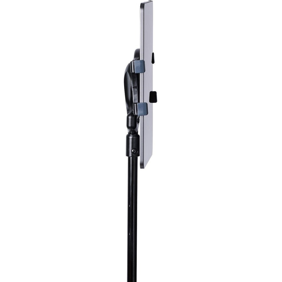 Alternate-Image5 Image for StarTech.com Mobile Tablet Stand with wheels, Height Adjustable Cart, Universal Rolling Tablet Stand for 7 - 11in w/ Detachable Holder, TAA