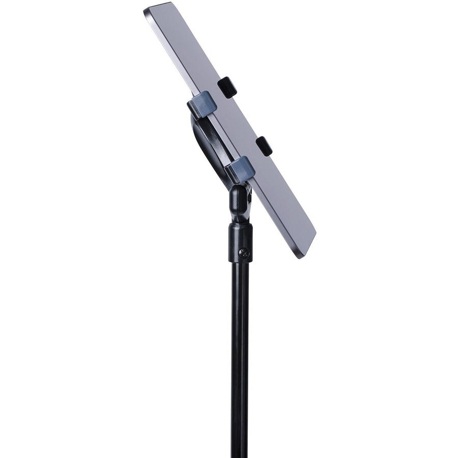 Alternate-Image6 Image for StarTech.com Mobile Tablet Stand with wheels, Height Adjustable Cart, Universal Rolling Tablet Stand for 7 - 11in w/ Detachable Holder, TAA