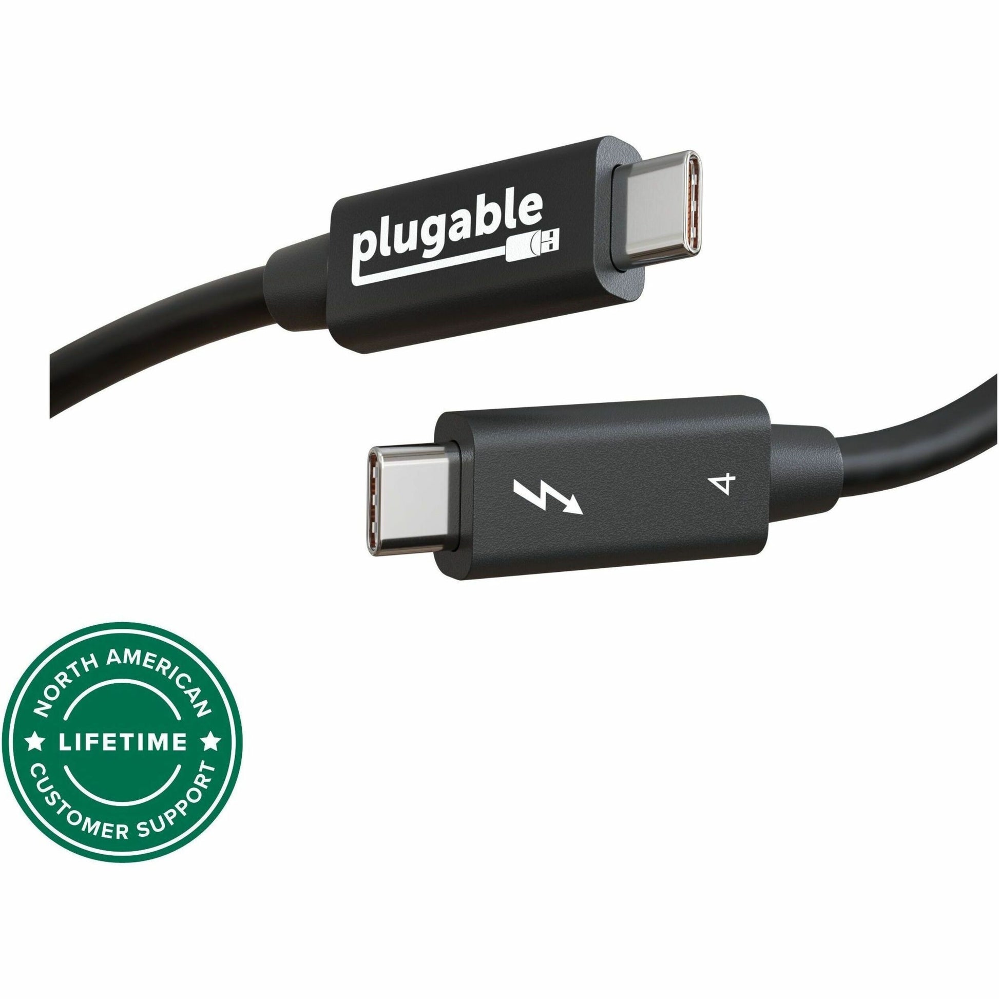 Main Image for Plugable Thunderbolt 4 Cable [Thunderbolt Certified]
