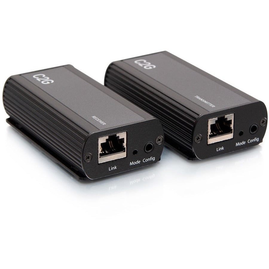 Main Image for C2G 1-Port USB C Extender - Transmitter to Receiver Kit - USB 3.2 Gen 1 (5GBPS) - USB-C to RJ-45