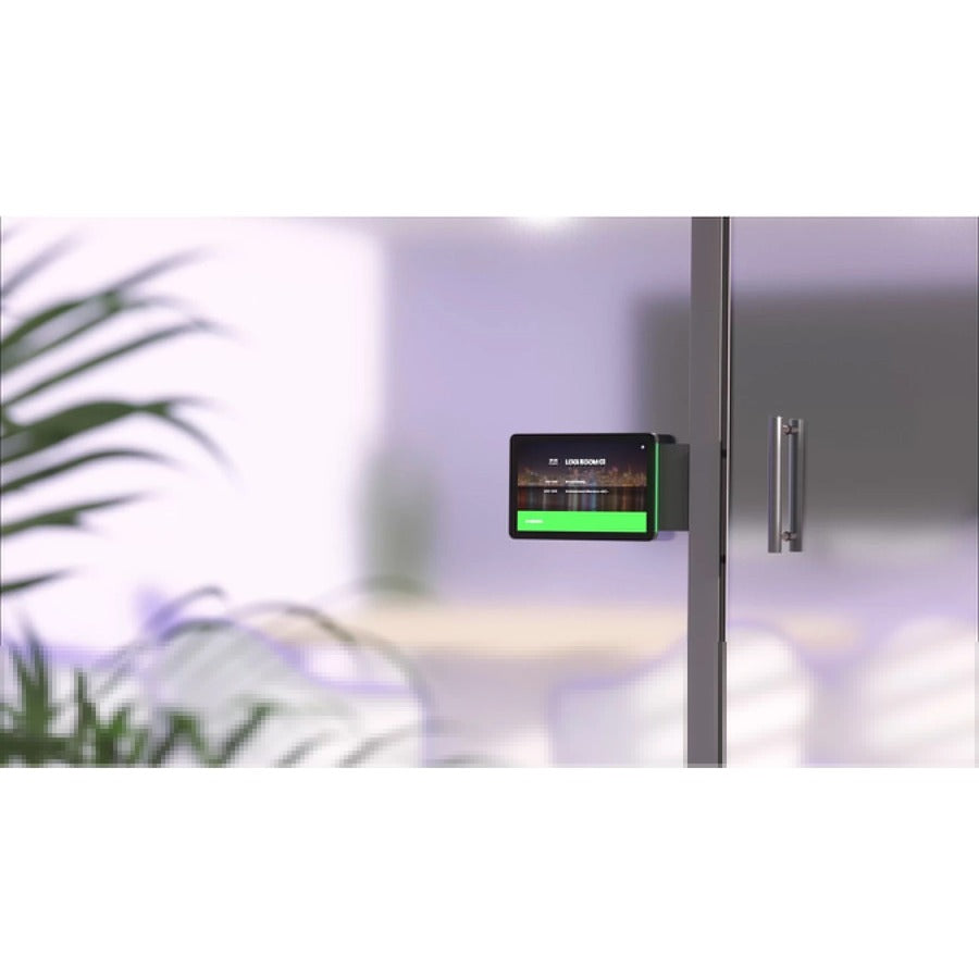 Alternate-Image2 Image for Logitech Tap Scheduler Purpose-Built Scheduling Panel for Meeting Rooms, Graphite