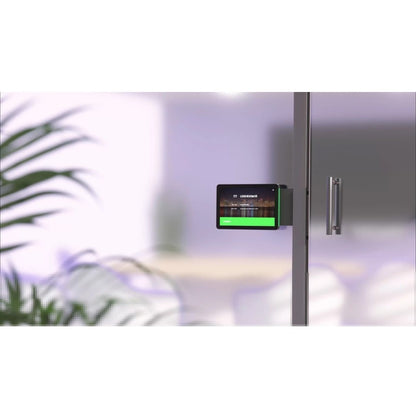 Alternate-Image2 Image for Logitech Tap Scheduler Purpose-Built Scheduling Panel for Meeting Rooms, Graphite