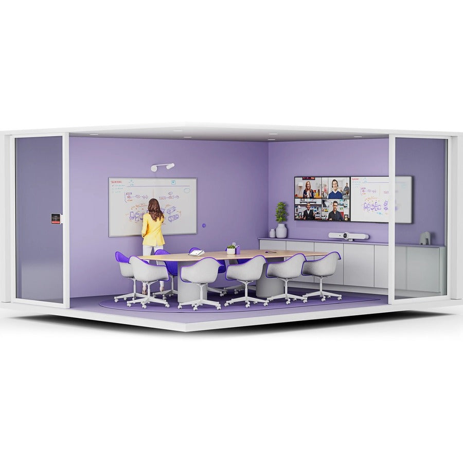 Alternate-Image3 Image for Logitech Tap Scheduler Purpose-Built Scheduling Panel for Meeting Rooms, Graphite