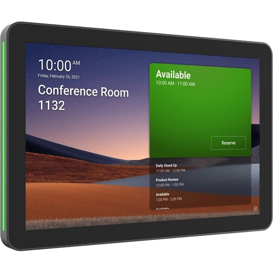 Alternate-Image5 Image for Logitech Tap Scheduler Purpose-Built Scheduling Panel for Meeting Rooms, Graphite