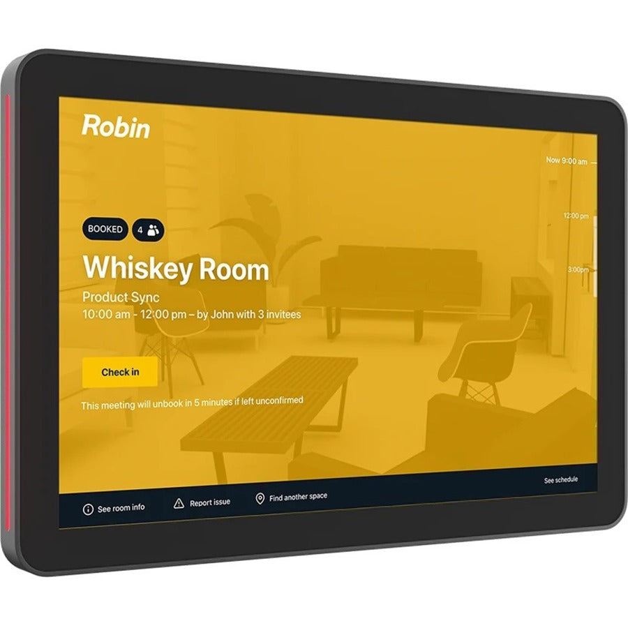 Alternate-Image10 Image for Logitech Tap Scheduler Purpose-Built Scheduling Panel for Meeting Rooms, Graphite