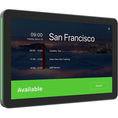 Alternate-Image9 Image for Logitech Tap Scheduler Purpose-Built Scheduling Panel for Meeting Rooms, Graphite