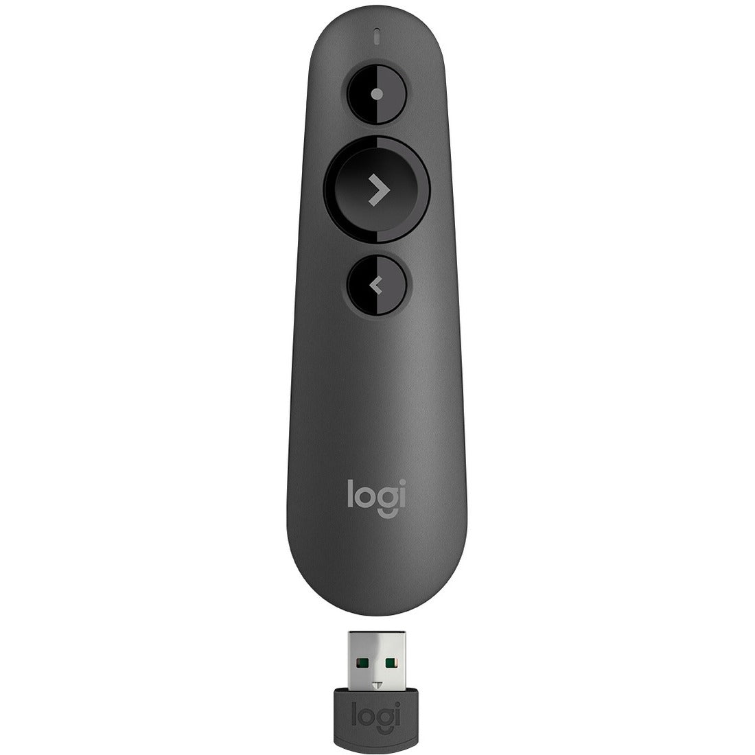Main Image for Logitech R500s Laser Presentation Remote, Bluetooth, USB-A Receiver, Presentation Clicker with Laser Pointer (Class 1) for Powerpoint, Keynote, Google Slides