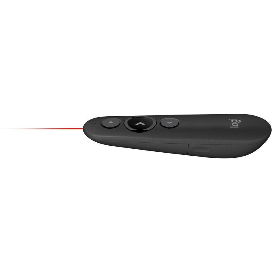 Alternate-Image5 Image for Logitech R500s Laser Presentation Remote, Bluetooth, USB-A Receiver, Presentation Clicker with Laser Pointer (Class 1) for Powerpoint, Keynote, Google Slides