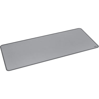 Alternate-Image2 Image for Logitech Desk Mat - Studio Series, Multifunctional Large Desk Pad, Anti-slip Base, Spill-resistant Durable Design, Mid-Gray