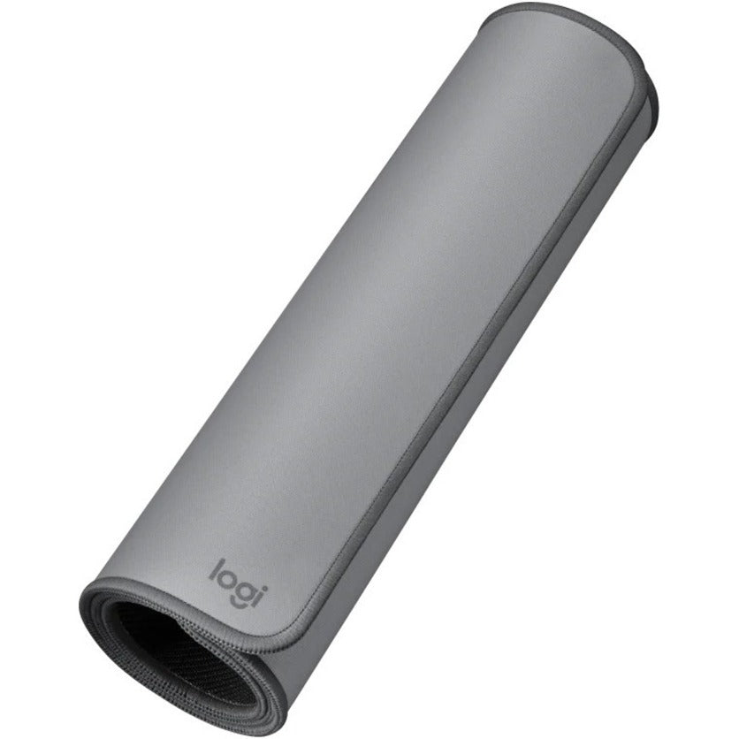 Alternate-Image4 Image for Logitech Desk Mat - Studio Series, Multifunctional Large Desk Pad, Anti-slip Base, Spill-resistant Durable Design, Mid-Gray