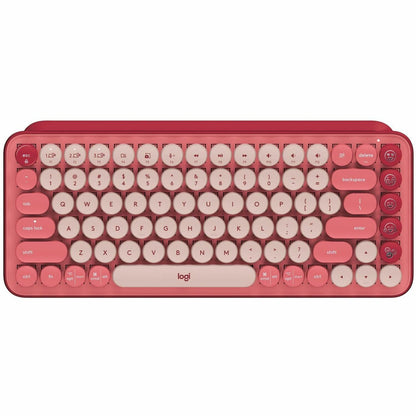 Main Image for Logitech POP Keys Wireless Mechanical Keyboard With Emoji Keys - Heartbreaker Rose