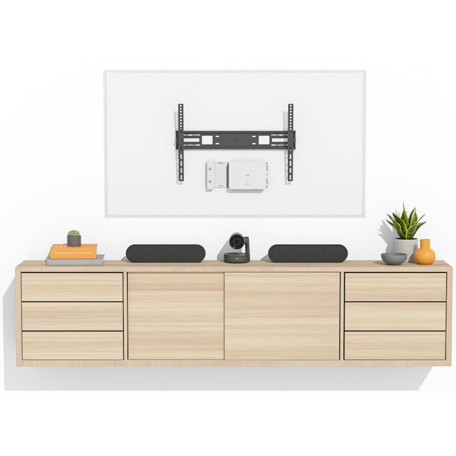 Life-Style Image for PC Mount - Mounting bracket, White