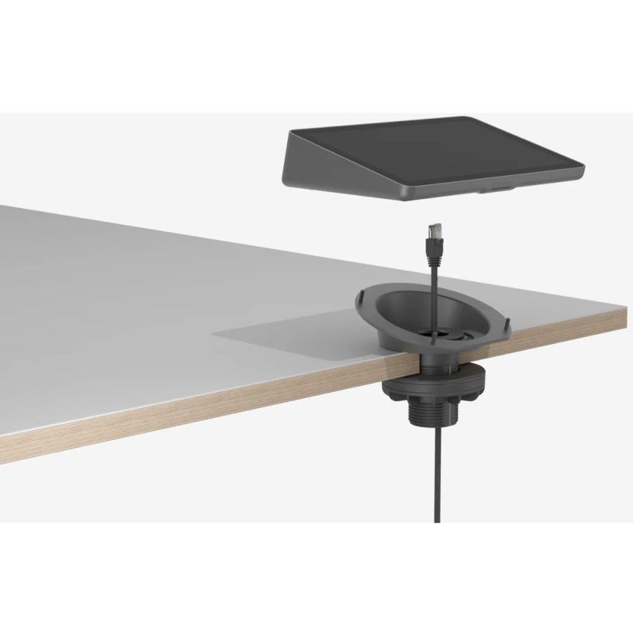 Alternate-Image1 Image for Logitech Desk Mount for Video Conferencing Touch Controller - Graphite