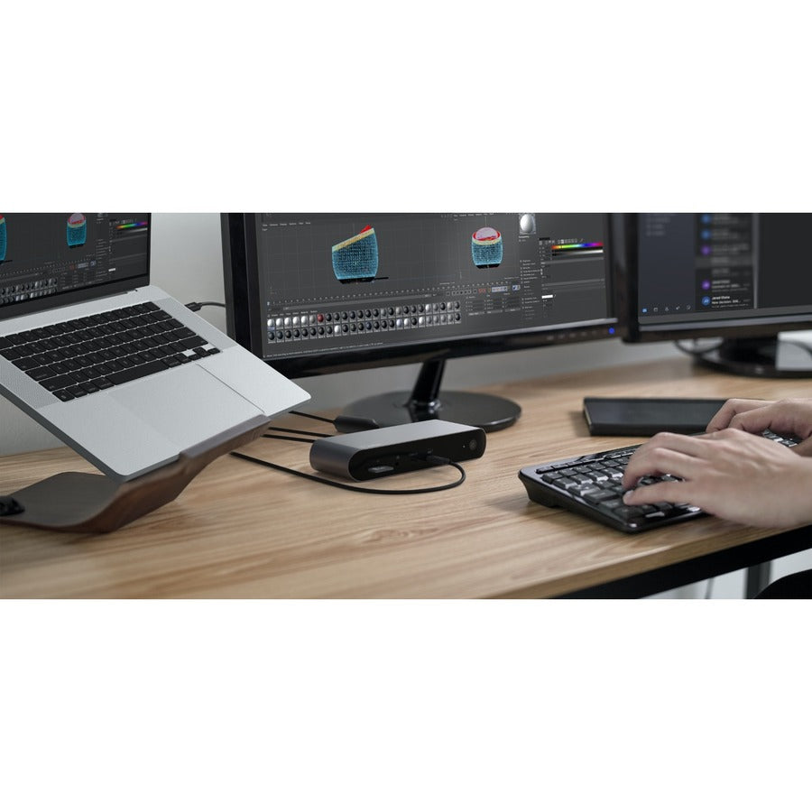 Alternate-Image3 Image for Belkin 100W Thunderbolt 4 USB-C to USB-C Cable - USB 4 - 40Gbps - 8K - 2m/6.6ft - M/M - Black
