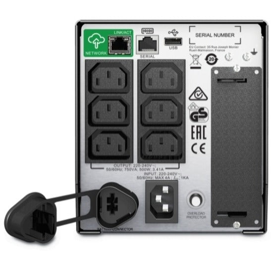 Rear Image for APC by Schneider Electric Smart-UPS 750VA LCD 230V with SmartConnect