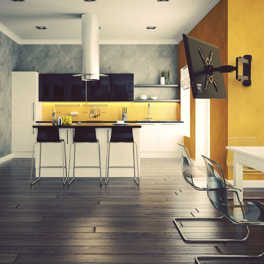 Life-Style Image for Kanto Wall Mount for TV - Black