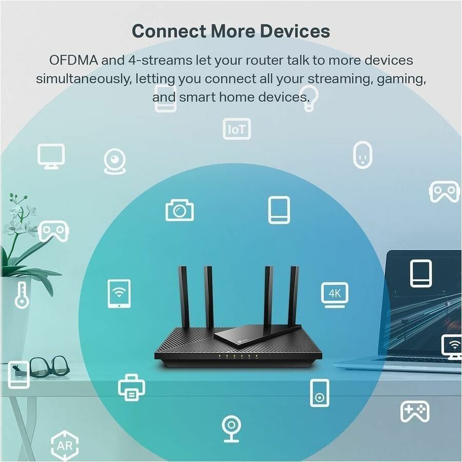 Alternate-Image7 Image for TP-Link Archer AX55 - Wi-Fi 6 IEEE 802.11ax Ethernet Wireless Router