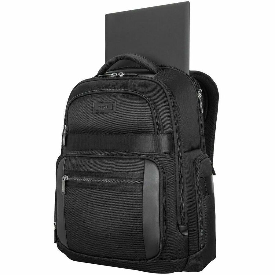 Alternate-Image4 Image for Targus Mobile Elite TBB617GL Carrying Case (Backpack) for 15" to 16" Notebook - Black - TAA Compliant