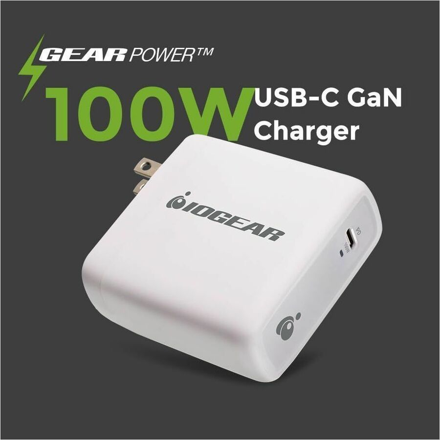 Alternate-Image7 Image for IOGEAR GearPower 100W USB-C GaN Charger