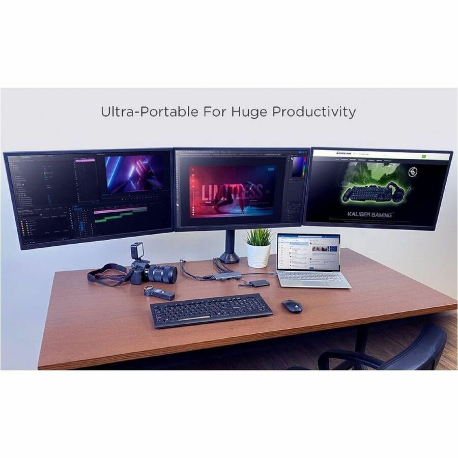 Alternate-Image10 Image for IOGEAR USB-C Triple HD Compact Dock