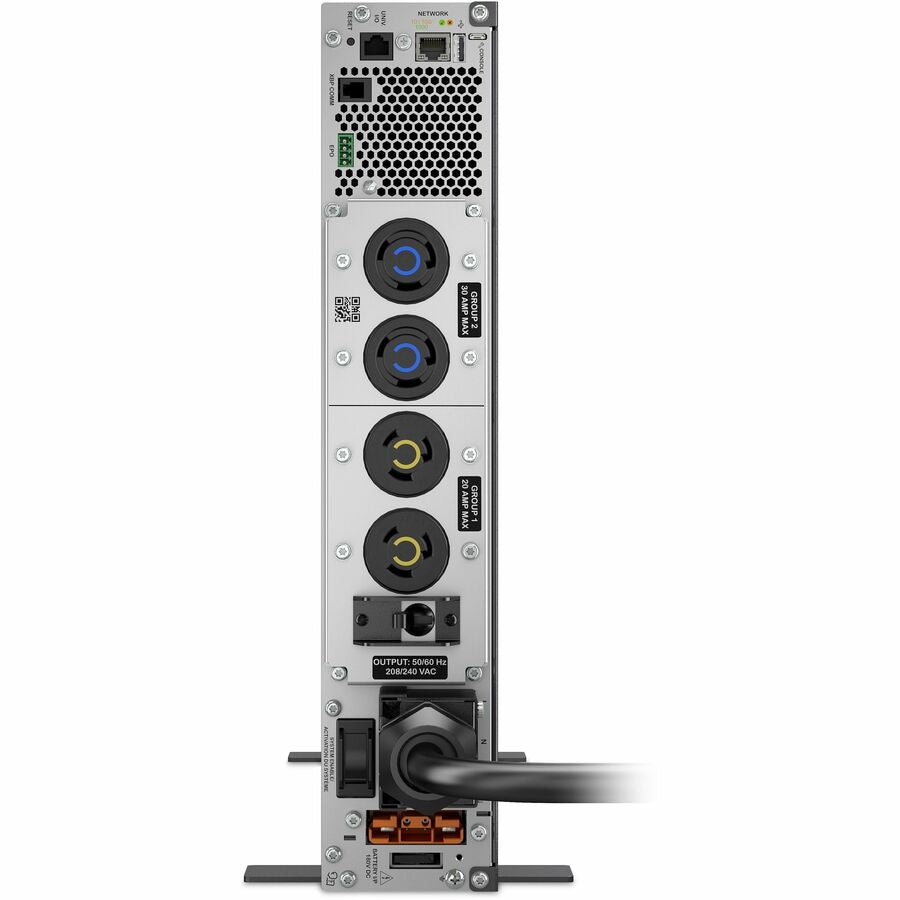 Alternate-Image2 Image for APC Smart-UPS Ultra On-Line, 5000VA, Lithium-ion, Rack/Tower 2U, 208V, 2 L6-20R + 2 L6-30R NEMA outlets, Network Card, Extended runtime, W/rail kit