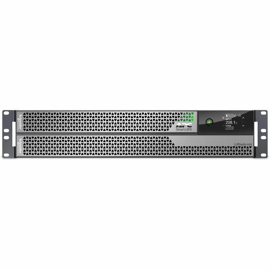 Front Image for APC Smart-UPS Ultra On-Line, 5000VA, Lithium-ion, Rack/Tower 2U, 208V, 2 L6-20R + 2 L6-30R NEMA outlets, Network Card, Extended runtime, W/rail kit
