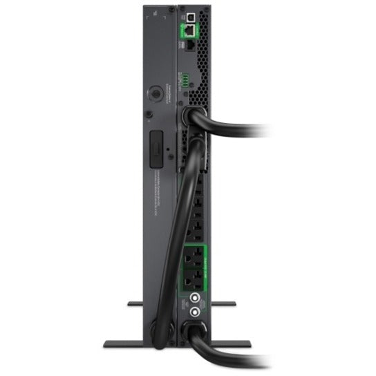 Rear Image for APC Smart-UPS Ultra On-Line, 3000VA, Lithium-ion, Rack/Tower 1U, 120V, 5x 5-20R, 1x L5-30R NEMA outlets, SmartConnect, Extended runtime, W/rail kit