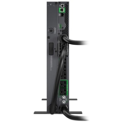 Rear Image for APC Smart-UPS Ultra On-Line, 3000VA, Lithium-ion, Rack/Tower 1U, 120V, 5x 5-20R, 1x L5-30R NEMA outlets, SmartConnect, Extended runtime, W/rail kit