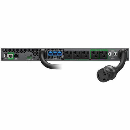 Alternate-Image5 Image for APC Smart-UPS Ultra On-Line, 3000VA, Lithium-ion, Rack/Tower 1U, 120V, 5x 5-20R, 1x L5-30R NEMA outlets, SmartConnect, Extended runtime, W/rail kit