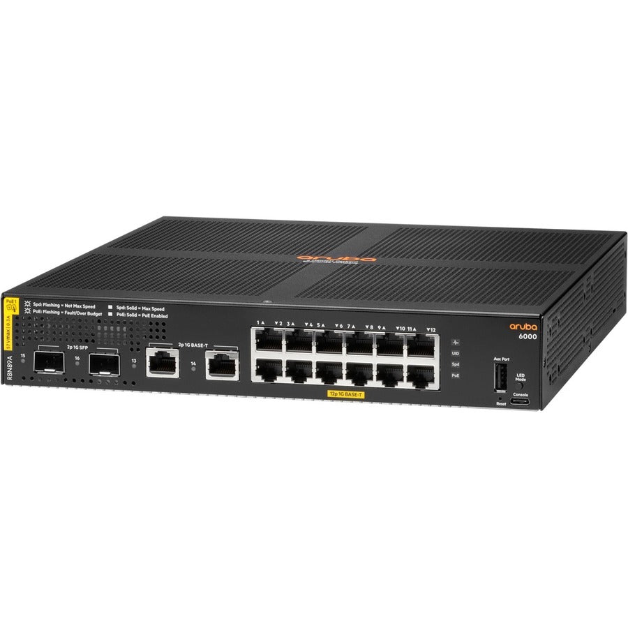 Alternate-Image1 Image for HPE 6000 48G Class4 PoE 4SFP 370W Switch