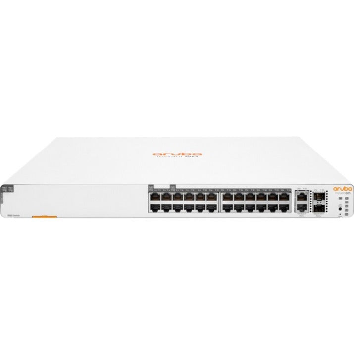 Alternate-Image1 Image for HPE Networking Instant On Switch 20p Gigabit CL4 4p Gigabit CL6 PoE 2p 10GBT 2p SFP+ 370W 1960
