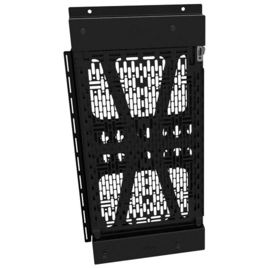 Alternate-Image1 Image for Chief Proximity Component Storage Slide-Lock Panel for AV Systems - Black
