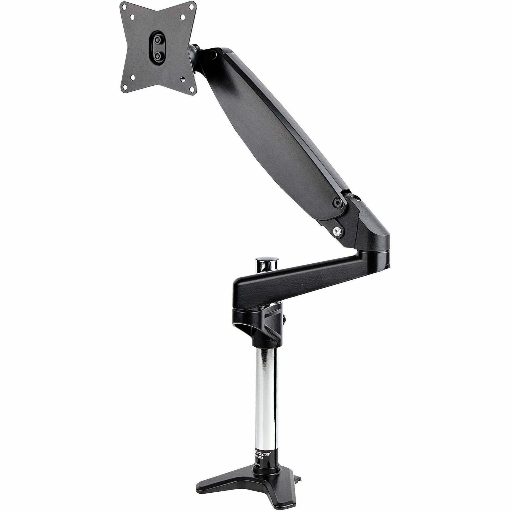 Main Image for StarTech.com Desk Mount Monitor Arm for Single VESA Display 49"(17.6lb/8kg), Full Motion Articulating & Height Adjustable, C-Clamp/Grommet
