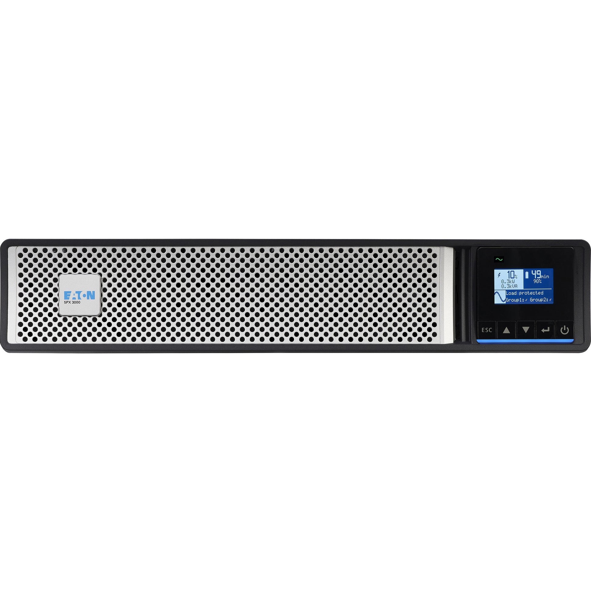 Main Image for Eaton 5PX G2 3000VA 3000W 120V Line-Interactive UPS - 6 NEMA 5-20R, 1 L5-30R Outlets, Cybersecure Network Card Included, Extended Run, 2U Rack/Tower
