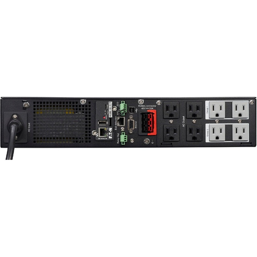 Rear Image for Eaton 5PX G2 1440VA 1440W 120V Line-Interactive UPS - 8 NEMA 5-15R Outlets, Cybersecure Network Card Option, Extended Run, 2U Rack/Tower