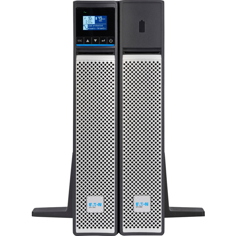 Alternate-Image2 Image for Eaton 5PX G2 1000VA 1000W 120V Line-Interactive UPS - 8 NEMA 5-15R Outlets, Cybersecure Network Card Option, Extended Run, 2U Rack/Tower