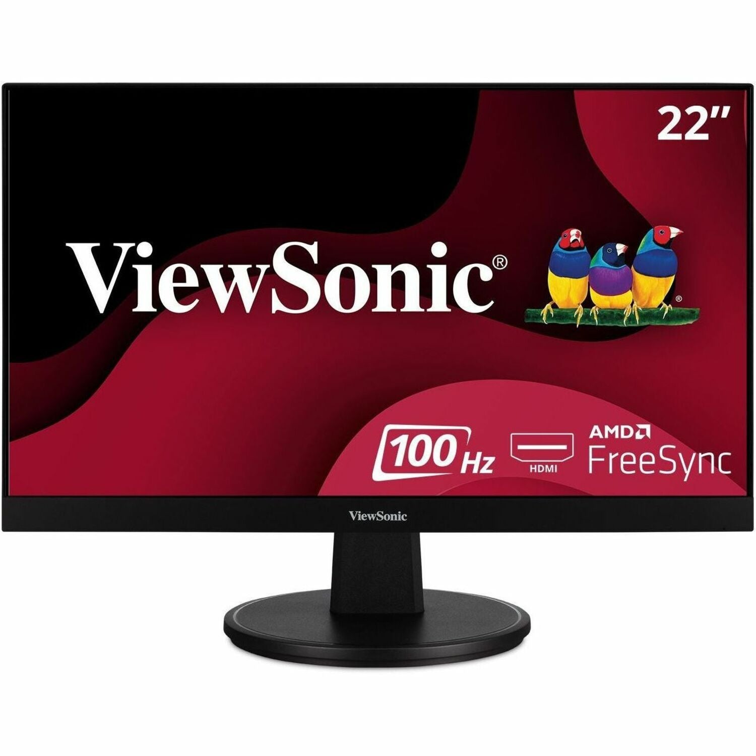 Main Image for ViewSonic VA2247-MH 22 Inch Full HD 1080p Monitor with Ultra-Thin Bezel, AMD FreeSync, 75 Hz, Eye Care, HDMI, VGA Inputs for Home and Office