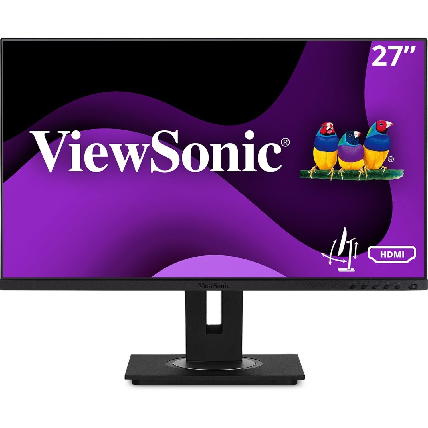 Main Image for ViewSonic VG2748A 27" 1080p Ergonomic 40-Degree Tilt IPS Monitor with HDMI, DP, and VGA