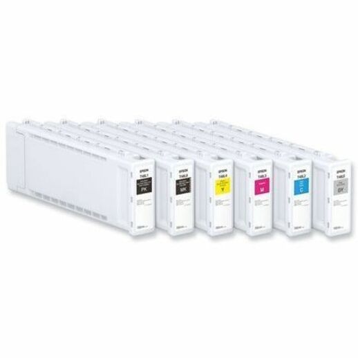 Alternate-Image2 Image for Epson UltraChrome PRO6 T48L Original High Yield Inkjet Ink Cartridge - Matte Black - 1 Pack