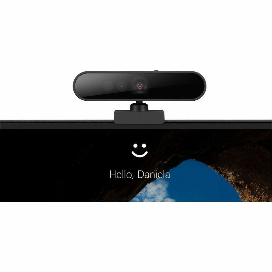 Alternate-Image2 Image for Lenovo Video Conferencing Camera - Black - USB Type C - 1 / Each