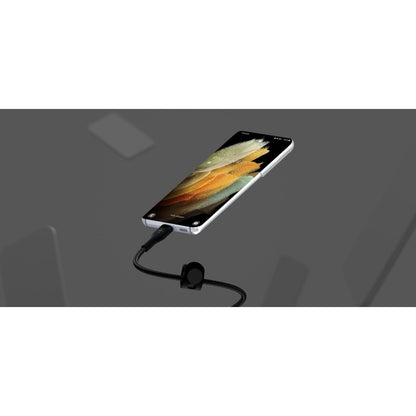 Alternate-Image5 Image for Belkin 60W USB-C to USB-C Cable - 480 Mbps - Silicone, Braided - M/M - 3m/9.9ft - Black