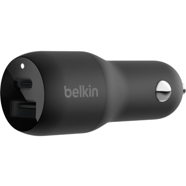Alternate-Image1 Image for Belkin BoostCharge Dual Car Charger with PPS 37W