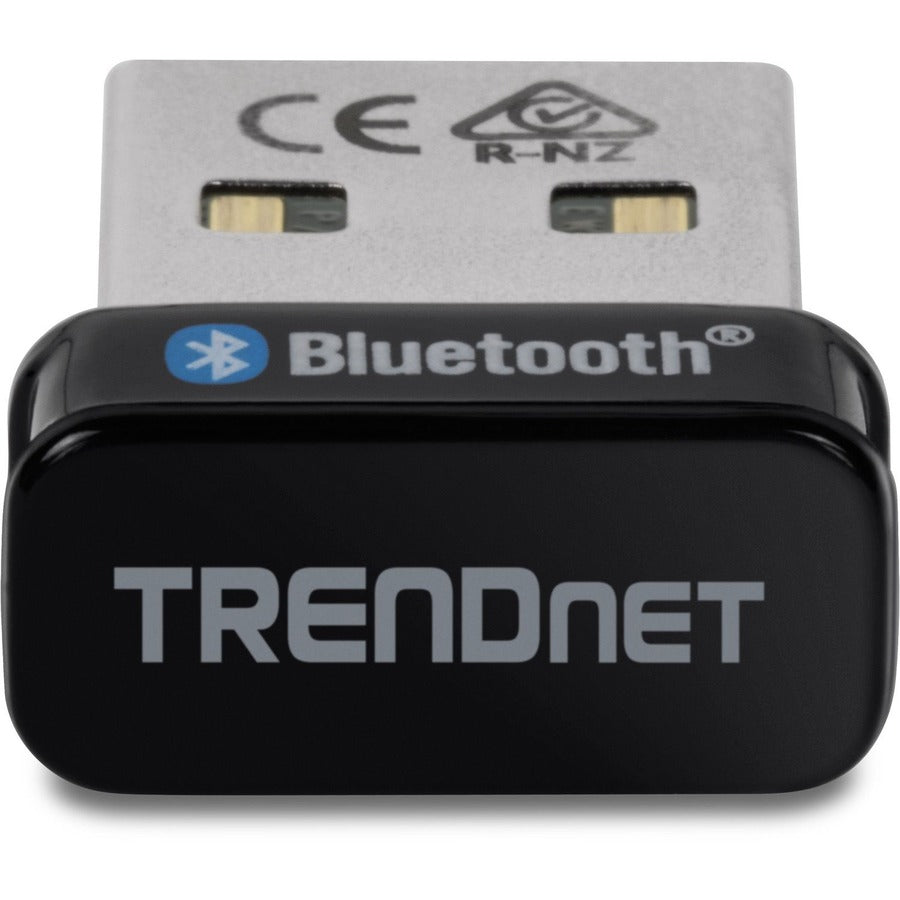 Rear Image for TRENDnet Micro Bluetooth 5.0 USB Adapter, Supports Basic Rate(BR), Bluetooth Low Energy(BLE), Enhanced Data Rate(EDR), 100m (328ft.) Range, Supports Windows OS, Black, TBW-110UB