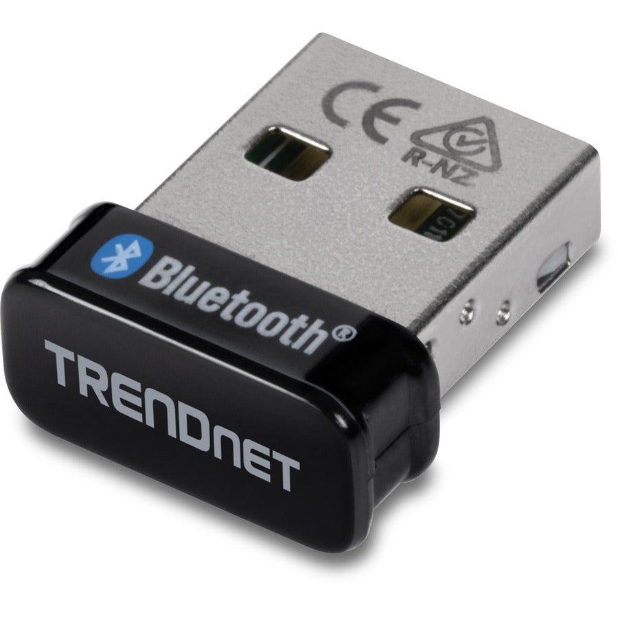 Right Image for TRENDnet Micro Bluetooth 5.0 USB Adapter, Supports Basic Rate(BR), Bluetooth Low Energy(BLE), Enhanced Data Rate(EDR), 100m (328ft.) Range, Supports Windows OS, Black, TBW-110UB